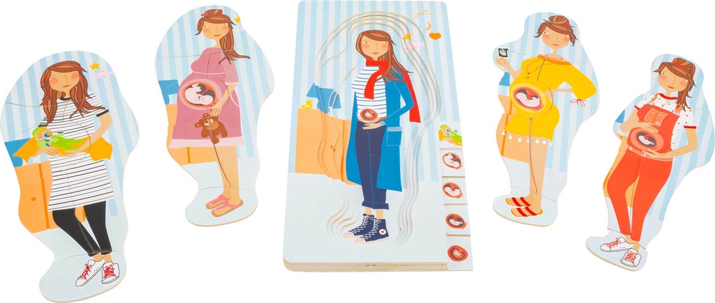 Puzzle a strati Gravidanza