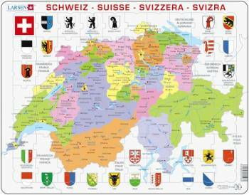 Puzzle Svizzera politica