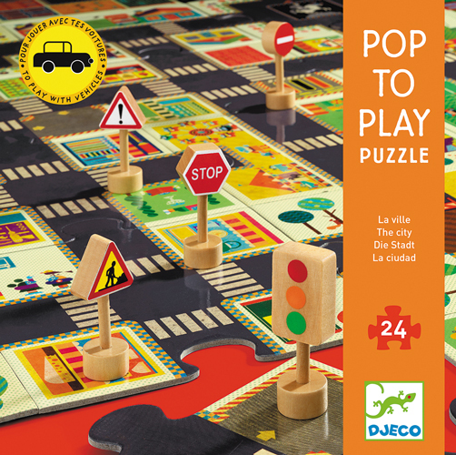 Puzzle Gigante La Città 24 pz
