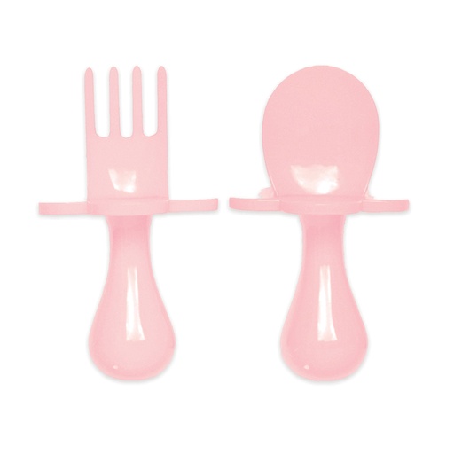 Posate ergonomiche - Rosa chiaro
